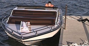 My First mate and son Travis